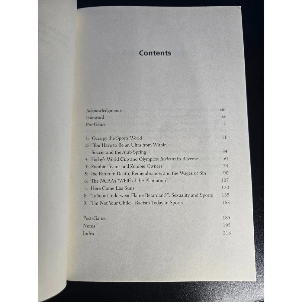 The New Press Game Over Dave Zirin Sports Politics‎ Paperback Book